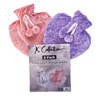 K Collection Pack of 2 Large Heart Shaped Hot Water
