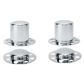 Set of 4 Dually fits Some Alcoa Eagle 8 Lug Wheel Rim Center Caps No Logo