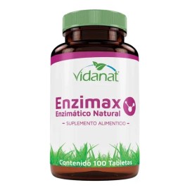 Enzimas Digestivas Enzimax Vidanat 100 Tabletas