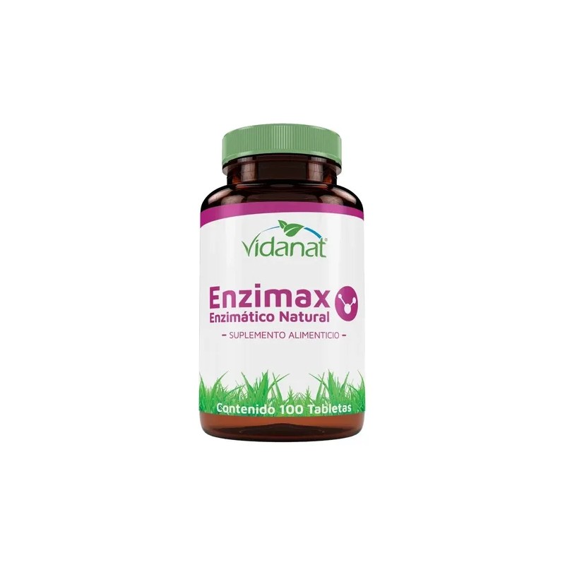 Enzimas Digestivas Enzimax Vidanat 100 Tabletas