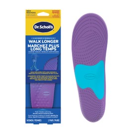 Dr. Scholl's® Walk Longer Insoles, Women's Size 6-10, 1 Pair, Trim to Fit Inserts