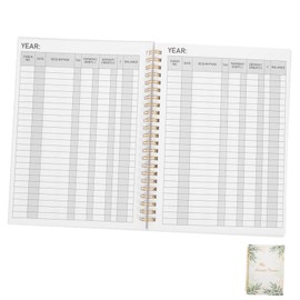 Operitacx 1 Checkbook Notebook Tool Notebook Tracker Financial Tracking Tool Cheque Book Balancing Tool Book About Currency Management Accounting Book Record Book Control Register Paper