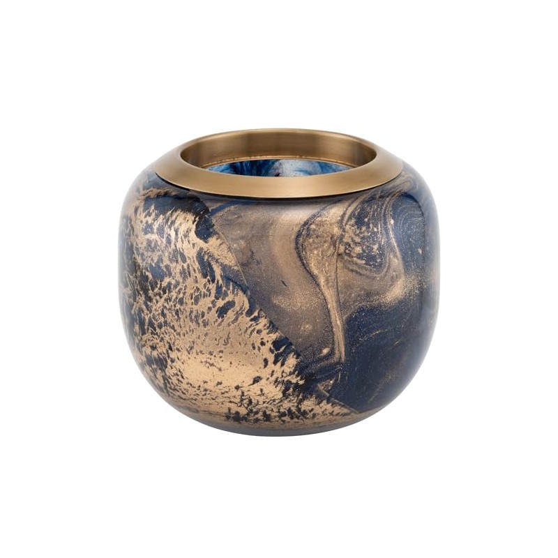 Northern Lights Candles - ESQUE Luminary - Midnight Blue -