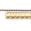 FQTANJU 10 Yards Roller Shade Blind Beaded Chain Cord, Coffee