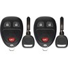 KeylessOption Keyless Entry Remote Control Car Key Fob Replacement for