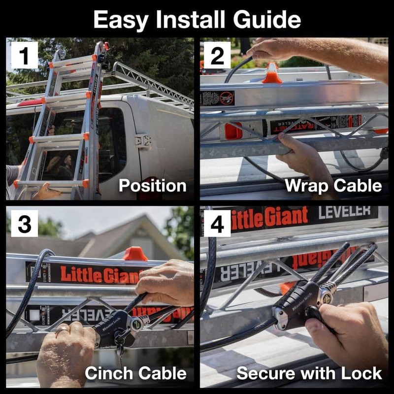 Master Lock Python 8ft Cable Lock