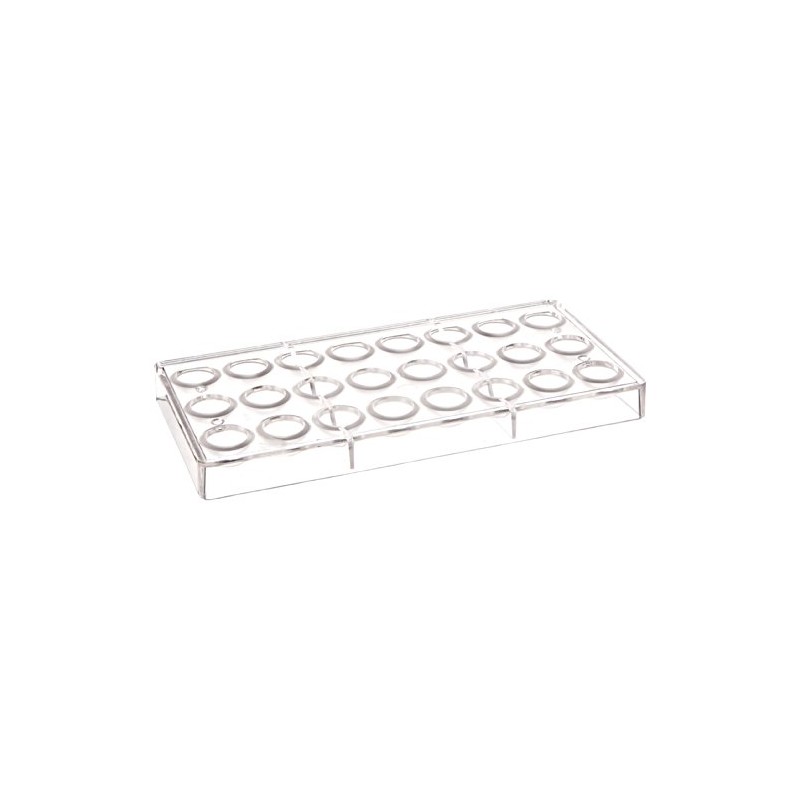 Fat Daddio's Candy Form Hemisphere 24-Piece 11 x 5.25 Inches