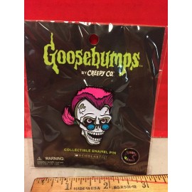 Goosebumps Creepy Co Enamel Pin Curly The Skeleton Scholastic