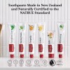 Red Seal Propolis Herbal Toothpaste - Fluoride Free, Organic, Vegan