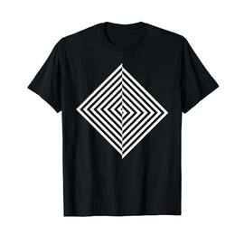 Abstract Sign Geometric Triangle Shapes T-Shirt