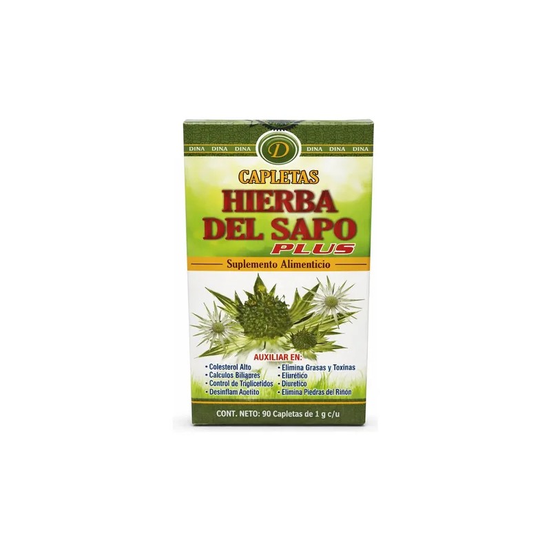 Tabletas Hierba Del Sapo Plus Dina 90 Tab.