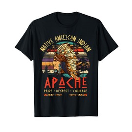Apache Native American Indian Pride Indigenous Tribe T-Shirt