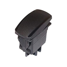 3G Black 2-Way Flush Mount Rocker Switch for Club Car DS & Precedent Golf Carts (2004 & Up)