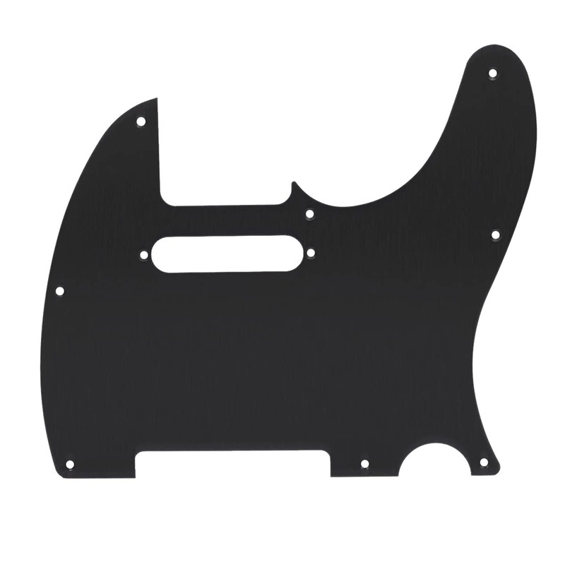 Guitar Anatomy - Brushed Aluminium Telecaster Electric Guitar Pickguard -