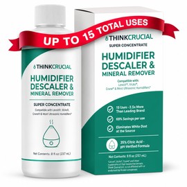 Think Crucial Humidifier Descaler – Effective White Dust Removal