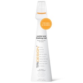 TRI Design Control and Finishing Mist - Volumizing for All Hair Types - Protect and Unleash Flexible Control with Ultra Fine Finishing for Fast Drying Styling Freedom for Men & Women 9.5 oz