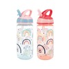 Nuby Super Flip Water Bottle-No Spill Active Toddler Sippy Cup|540ml/19oz