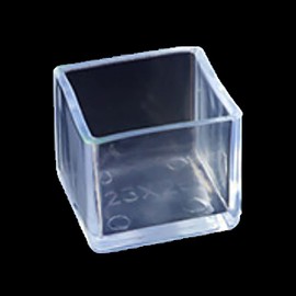 Chair Leg Caps Furniture Protector Floor Protector Elastic Chair Pads for Chair Legs Square 60x60mm (4 Pieces)