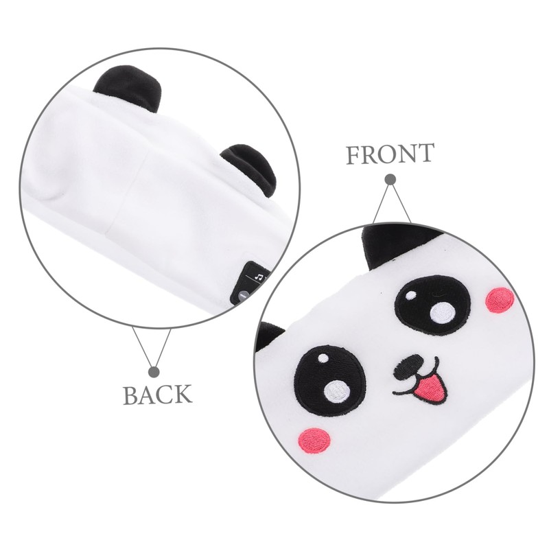 LABRIMP Soft Headband Headphones for Comfortable Wireless Earphones with Volume