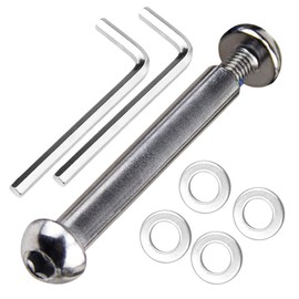 OTFAITP M8 8 mm x 28 mm-86 mm Scooter Front Rear Axle Bolt 8.8 Grade Carbon Steel for Stunt Scooter Dash Teen/Adult Kick Scooter 800+lb Capacity