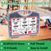 Twidec/633PCS M6 Bolt Assortment Kit 12.9 Grade M6x10/12/14/16/20/25/30/35/40/45mm Button Head