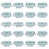 20 Refill Blades for Women, 3 Blades with Lubricating Strips,