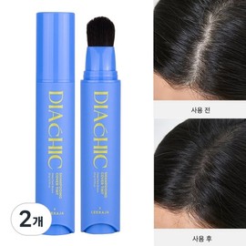 Igaja Hairvis De Chic Shampooing Cover Tint Scalp Tattoo Gray Gray Cover Hair Tint, 2 pieces, dark brown / 이가자헤어비스 디아쉬끄 샴푸잉 커버 틴트 두피타투 새치커버 헤어틴트, 2개, 다크브라운