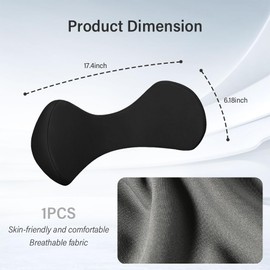 SSNNUU Cooling Car Seat Cushion,Memory Foam Car Cushion for Driving,Breathable Auto Seat Cushion for Reducing Driving Fatigue,Summer Car Essentials for Drivers Lumbar Support Pillow