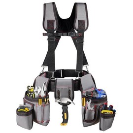 Suspender 서스펜더가 공구 벨트, 22개의 포켓 가방, 다기능 조절 가능 허리 고하중 정리함 [01 A] Suspender Tool Belt, 22-Pocket Bag, Multi-Functional Adjustable Waist Heavy-Duty Organizer [01 A]