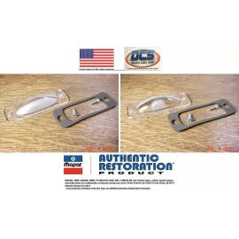 DCS Dale's Cuda Shop 68 69 70 Charger Coronet Dart Challenger License Plate Light Lens NEW