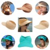 Women Visor Ponytail Sun Hat UPF 50+ UV Protection Wide