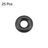 sourcing map O-Rings Nitrile Rubber 1.2mm-49mm Inner Diameter 1mm-2mm Width
