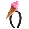 Gatuida Womens Ice Cream Headband Funny Makeup Spa Hair Band