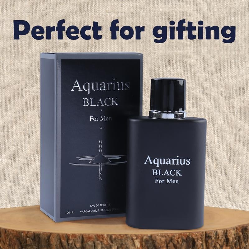 Aquarius Black Spray Cologne For Men 100ml/3.4fl.oz. - Fragrance for