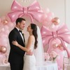 2Pcs 42 Inch Large Pink Bow Balloons - Giant Balloons