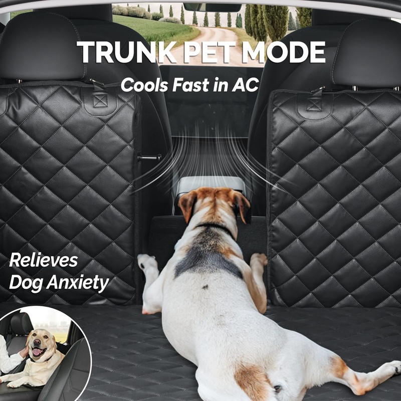 BisonCover Heavy-Duty Leather SUV Cargo Liner for Fold Down Split