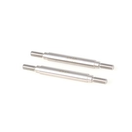 LCX Racing 1/10th RC Crawler Stainless Steel Suspension Link M4 for TRX4 TRX6 SCX10 SCX10 II SCX10 III SCX10 PRO RR10 UTB10 Gen8, Upgrades Parts Accessories (60mm / 2.36 in)