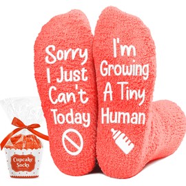 VICRAZY Mothers Day Gifts For Mom - New Mom Gifts & Funny Pregnancy Socks Presents, Ideas Christmas Presents for Women - First Time Mother Must Have, Accessories for Pregnant Women