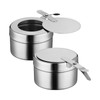 HEMOTON 2 Pieces Stainless Steel Fuel Holder with Cover
