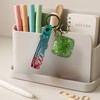 Rhenuzu Trade Dice Bubble Liquid Keychain Wristlet - Key Holder