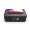 Lenoxx Wireless Charging Wireless Technology Alarm Clock - Black, Sleek