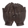 Creative Co-Op HD5974 Cast Iron Hands Dish with Rust Finish