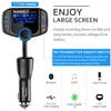 (Upgraded Version) Bluetooth FM Transmitter, Sumind Wireless Radio Adapter Hands-Free