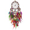 Donko Colorful Large Dream Catcher with Wooden Bead