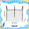 SATINIOR 2 Pack Pool Float Storage Bag 55.9 x 33