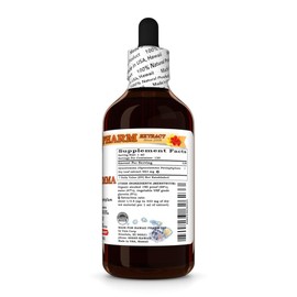 Gynostemma (Gynostemma Pentaphyllum) Dry Leaf Tincture, Made in Hawaii, All Natural, Vegan, Pure Liquid Extract - 4 fl.oz