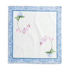 Maison d' Hermine Napkins 100% Cotton Decorative Easter Napkin Washable Cloth Napkins Set of 4 for Home, Wedding, Restaurant, Buffet Party & Camping, Canton - Spring/Summer (45cm x 45cm)