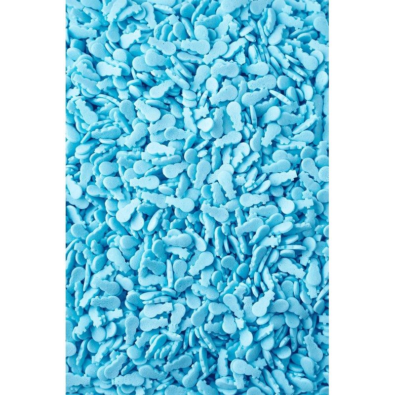 SPRINKLY - Sprinkle Shapes - Blue Snowmen (Christmas) - 25g