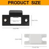 Lotsdonxia Stainless Steel Door Latch Strike Plate – 7 X