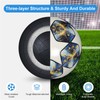 TTKAVAKEA Soccer Ball Size 5,Unisex Training Soccer Balls with Pump,Birthday